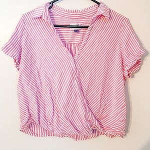 striped blouse - universal threads